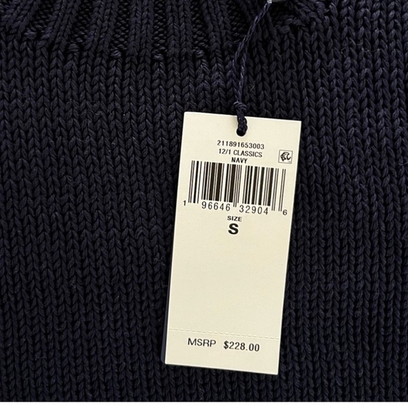 Ralph Lauren Women’s Cotton Crewneck Sweater NWT - Picture 5 of 5
